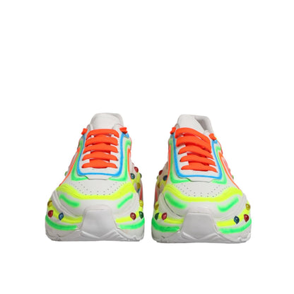 Dolce & Gabbana Multicolor Daymaster Low Top Sneakers Shoes