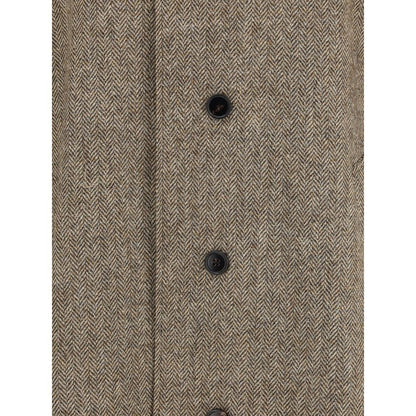 Burberry Brown Cotton Coat