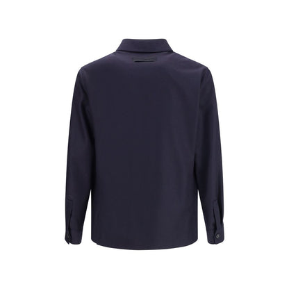 ZEGNA Blue Wool Clothing