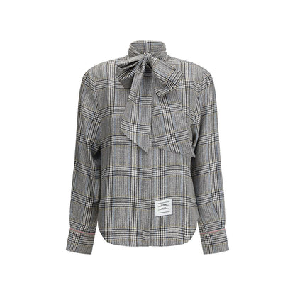 Thom Browne Beige Silk Dress Shirt