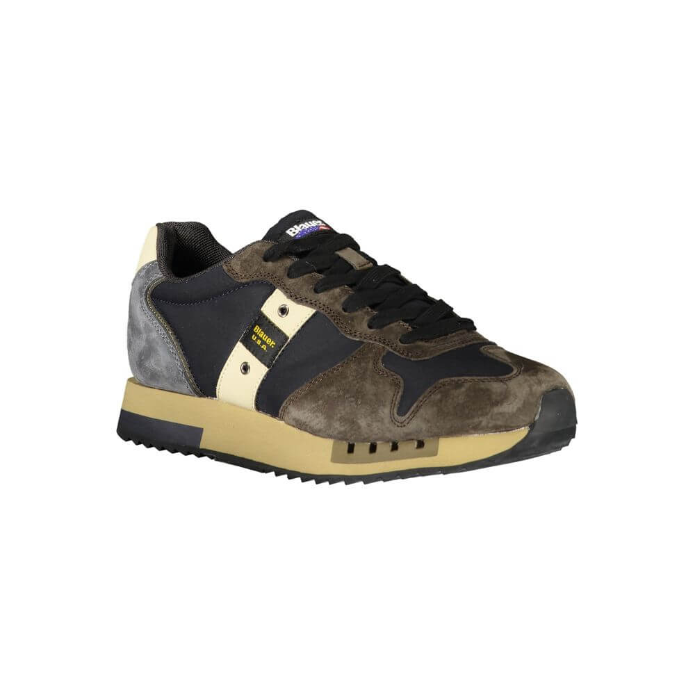 Blauer Blue Polyurethane Men Sneaker