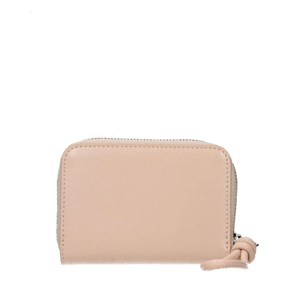 Jil Sander Pink Leather Wallet