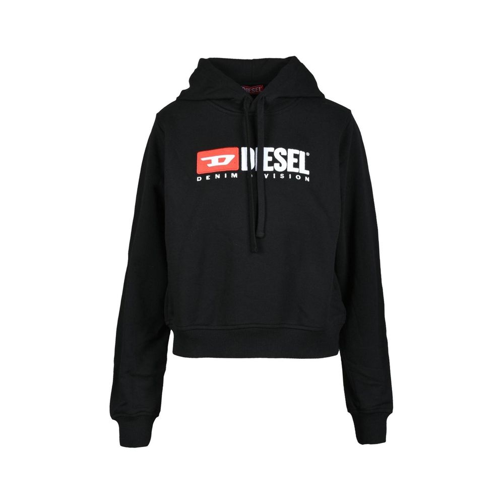 Diesel Black Cotton Hoody