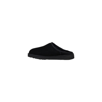 UGG Black Suede Leather Clogs