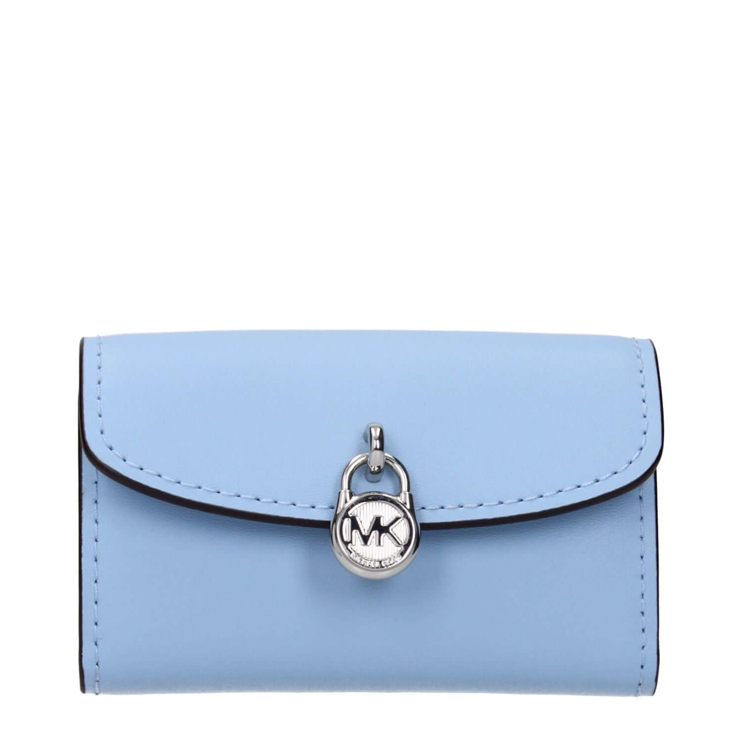 Michael Kors Light Blue Leather Wallet