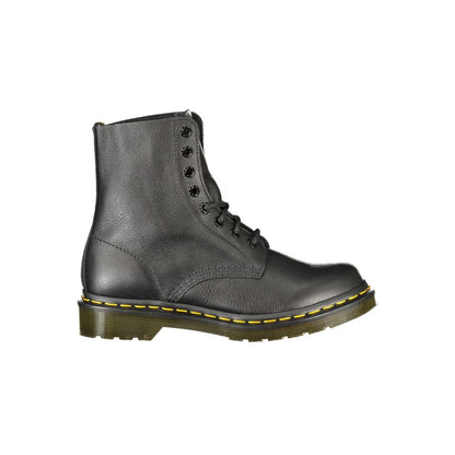 Dr. Martens Black Leather Unisex Boot