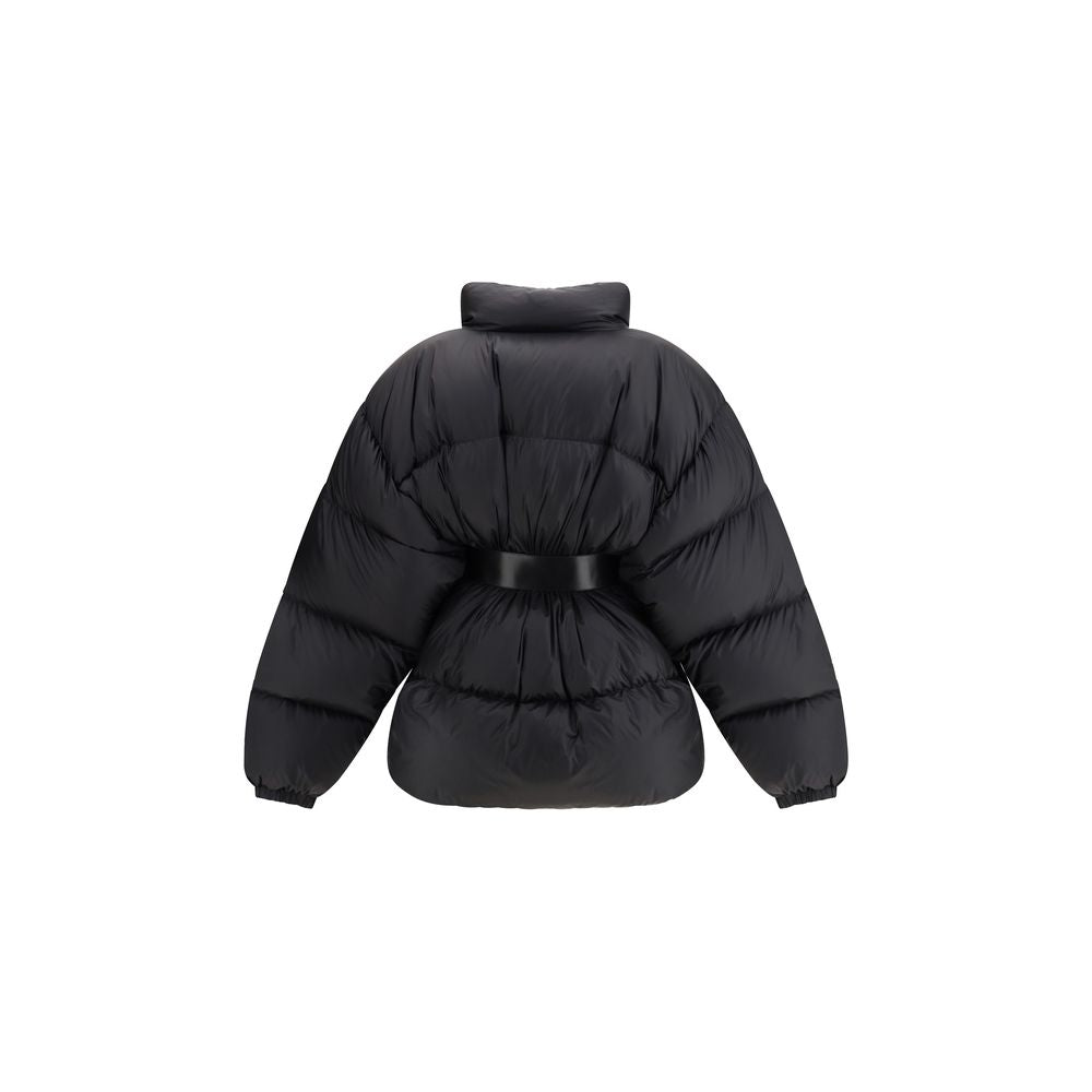Balenciaga Black Polyamide Jackets And Coat