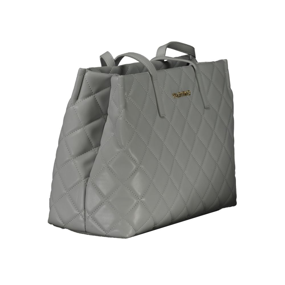 Mario Valentino Grigio Poliuretano Women Handbag
