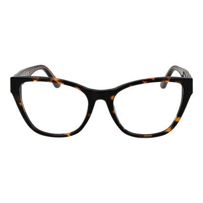 Guess Brown Acetate Glasses (Frames), full-rim cat eye style for women, brown frame, demo lenses, includes branded case.