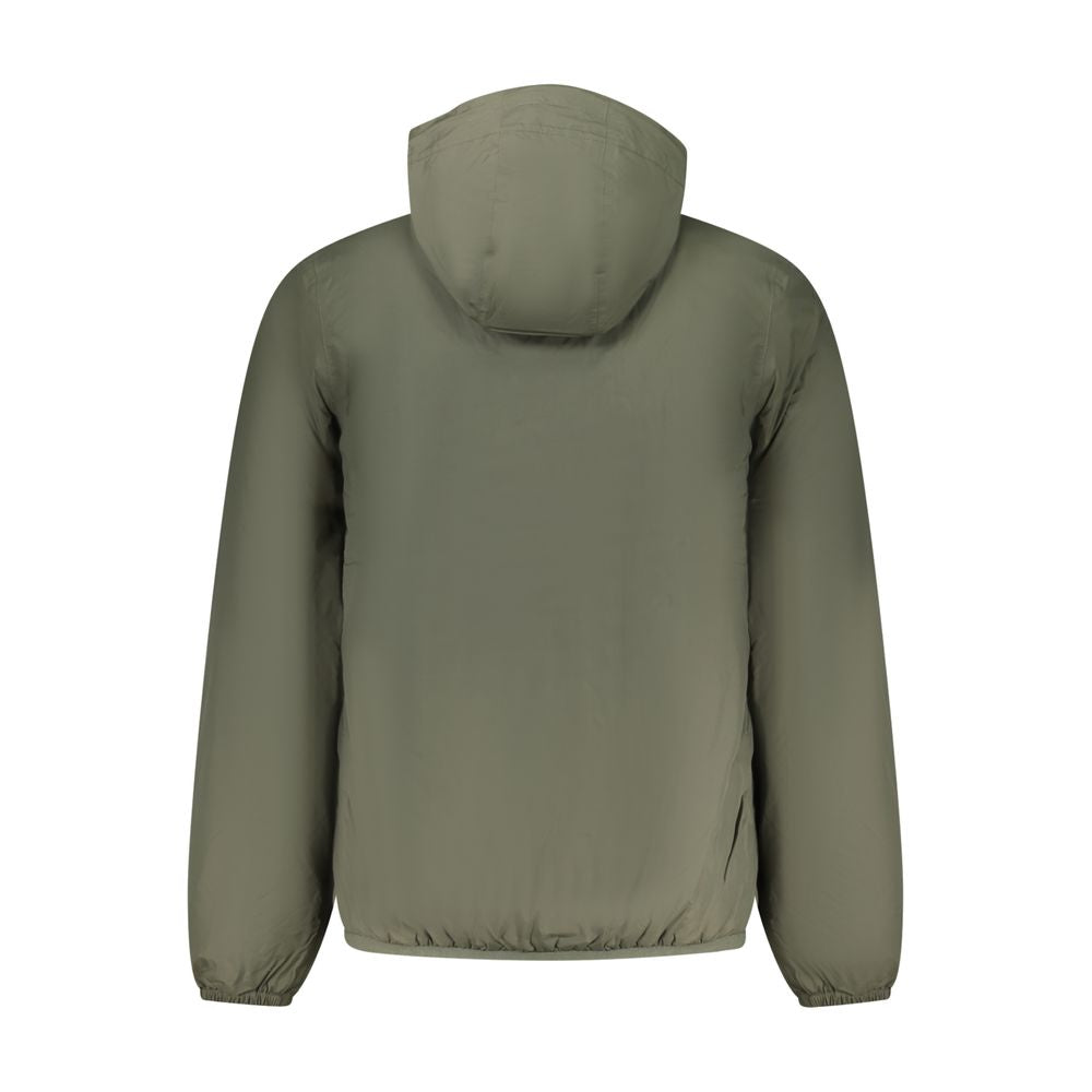 K-WAY Green Polyamide Men Jacket