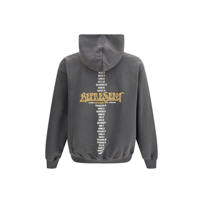 Represent Gray Cotton Sweatshirt 1728,72470364320,Clothing,Gray,M,Men,New with tags,Represent,S,Sweaters - Clothing,Sweatshirts - Sweaters - Clothing