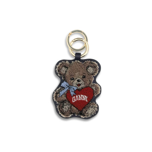 Ganni Multicolor Polyester Keychain