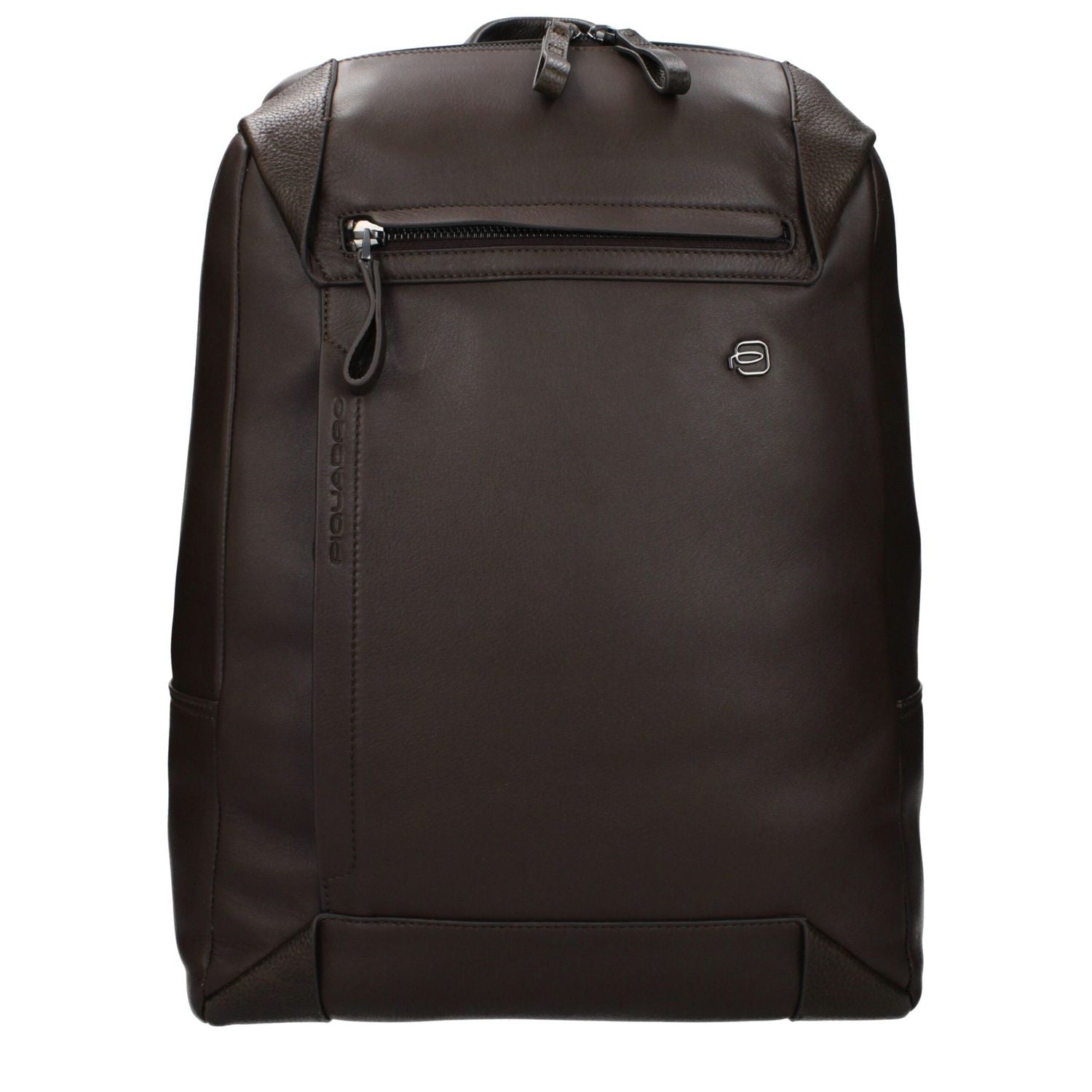 Piquadro Brown Leather Backpack