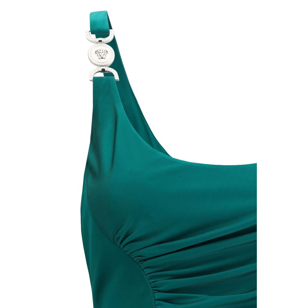 Versace Green Viscose Casual Dress