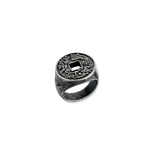 AN JEWELS JEWELRY Mod. AA.R03A-10 engraved detailed ring
