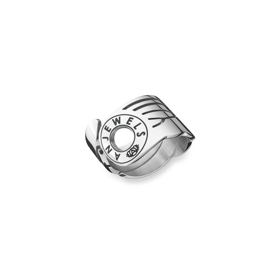 AN JEWELS JEWELRY Mod. AL.RFY01S-9 elegant silver ring design