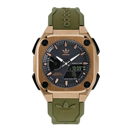 Adidas Green Synthetic Watch 1728,Adidas,Green,Men,New with tags,Watches for Men - Watches Adidas ADAOFH23502AC