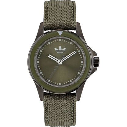Adidas Green Fabric Dress Watch