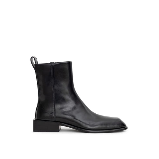 Alexander Wang Black Leather Boot 1728,67397976224,Alexander Wang,Black,Boots - Women - Shoes,EU38/US7.5,EU39/US8.5,EU40/US9.5,New with tags,Shoes,Women,Women - Shoes Alexander Wang AL-9000676-EU38/US8