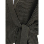 Allude Wrap-around Cardigan AL-2551767138-XS