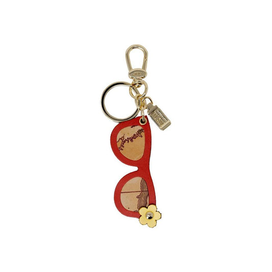 Alviero Martini Prima Classe Beige Leather Keychain 1728,71956299936,Accessories,Alviero Martini Prima Classe,Beige,Keychains - Women - Accessories,New with tags,Women,Women - Accessories Alviero Martini Prima Classe ALMAPRCL-11403300127