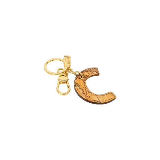 Alviero Martini Prima Classe Beige Leather Keychain 1728,71956299936,Accessories,Alviero Martini Prima Classe,Beige,Keychains - Women - Accessories,New with tags,Women,Women - Accessories Alviero Martini Prima Classe ALMAPRCL-8004900127