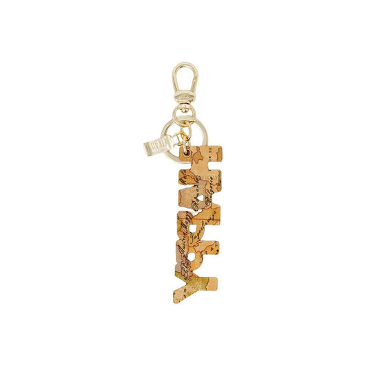 Alviero Martini Prima Classe Beige Polyester Keychain 1728,71956299936,Accessories,Alviero Martini Prima Classe,Beige,Keychains - Women - Accessories,New with tags,Women,Women - Accessories Alviero Martini Prima Classe ALMAPRCL-11345200127