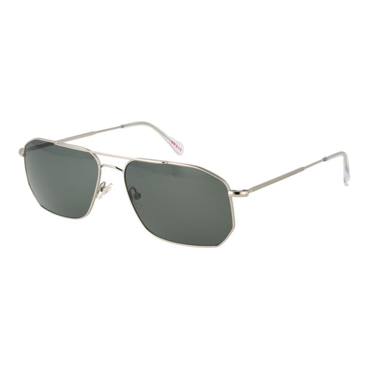 Andy Wolf Silver Men Sunglasses 1728,67345776800,Andy Wolf,Men,New with tags,Silver,Sunglasses,Sunglasses for Men - Sunglasses Andy Wolf AN-1058517