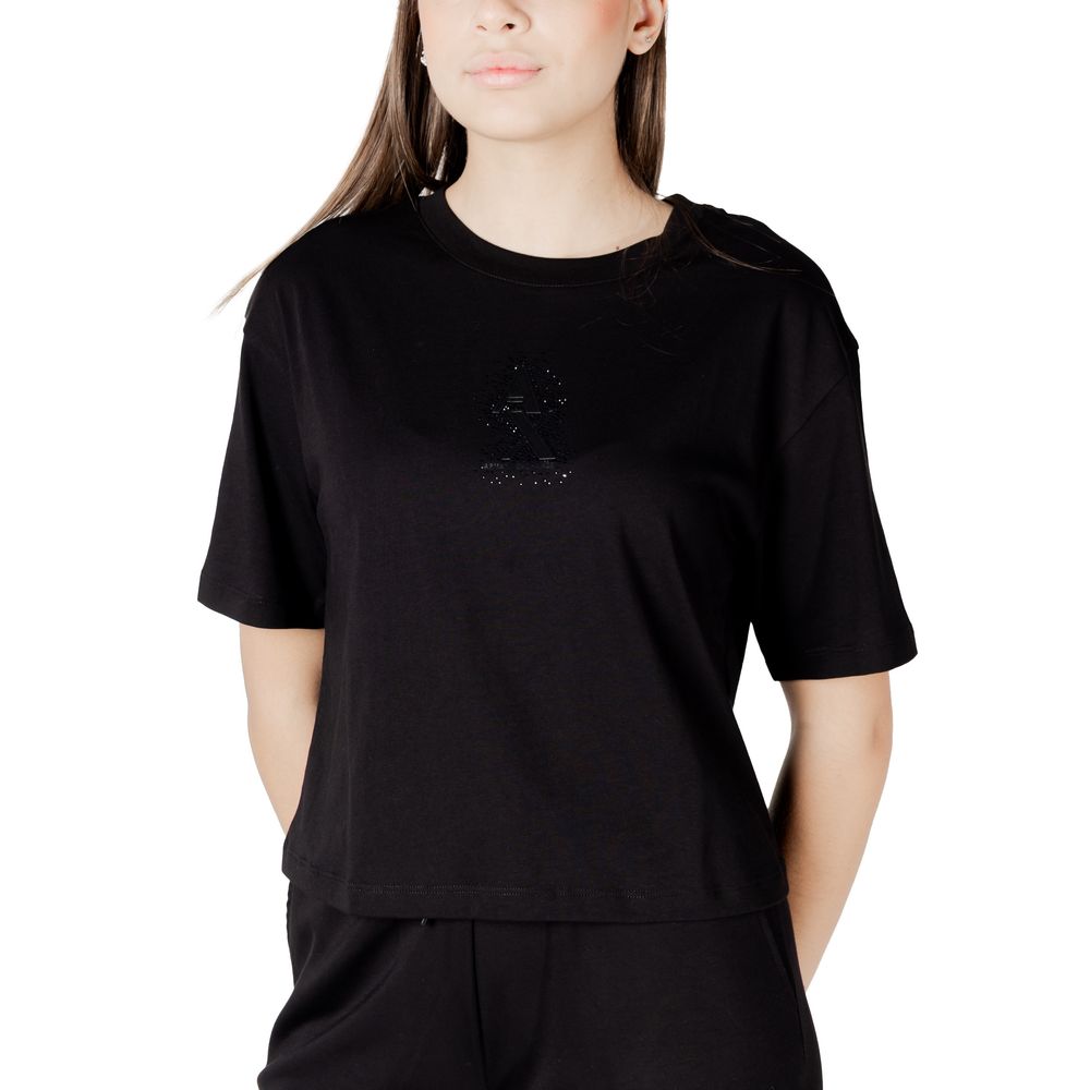 Armani Exchange Black Cotton Sportswear