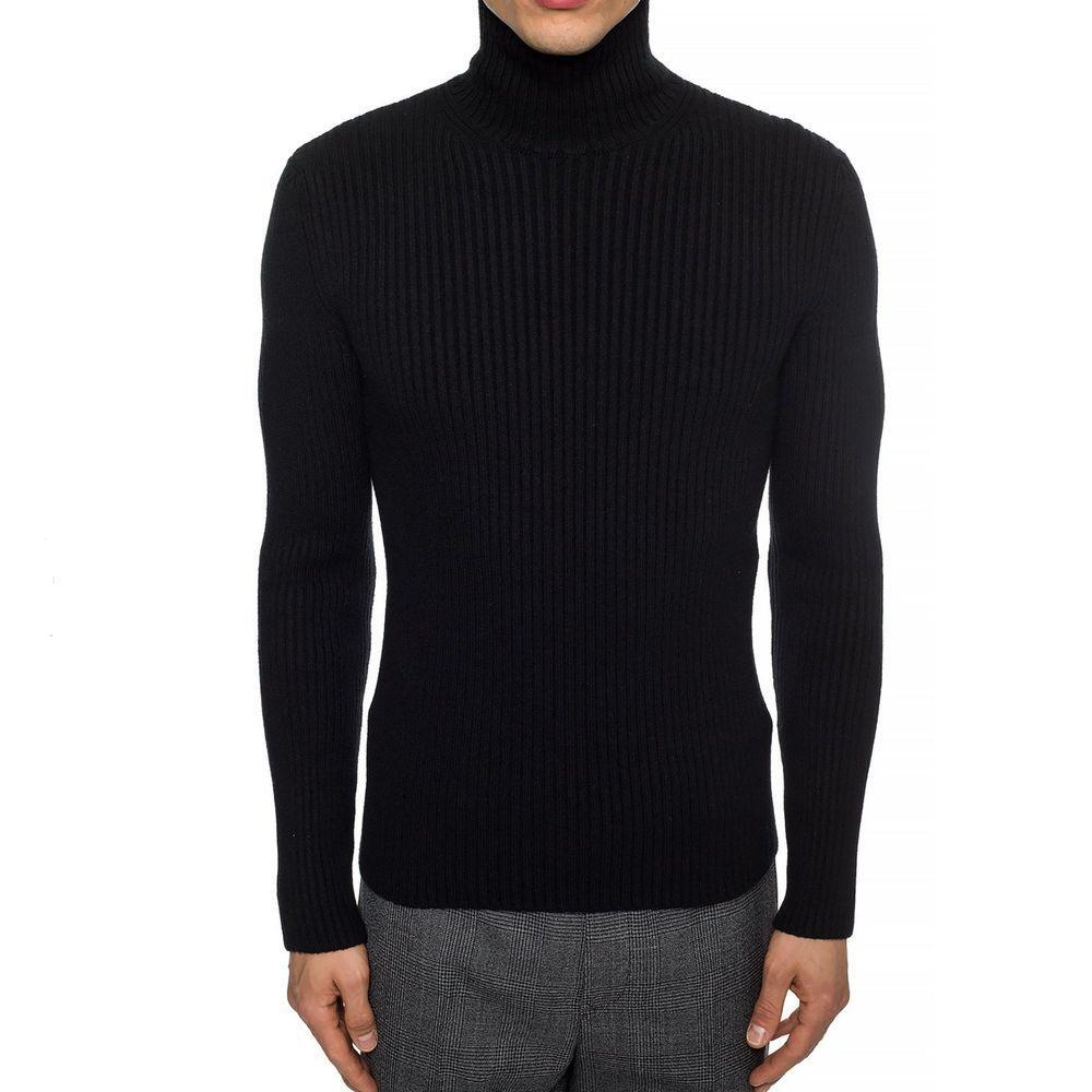 Balenciaga Cashmere Blend Rib Knit Turtleneck BA-8736248234196-M