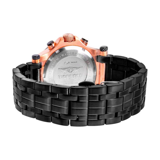 Bobroff Black Stainless Steel Watch 1728,67434610848,Black,Bobroff,Men,New with tags,Watches for Men - Watches Bobroff BOBF1001M15MAC