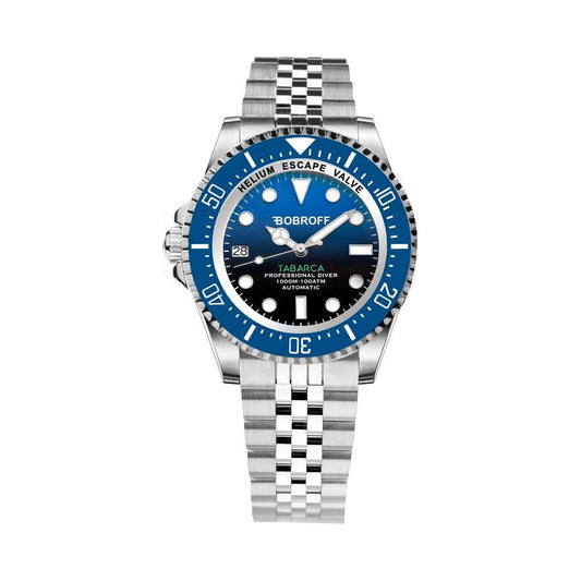 Bobroff Silver Stainless Steel Watch 1728,67434610848,Bobroff,Men,New with tags,Silver,Watches for Men - Watches Bobroff BOBF0003IBABFSTJAC