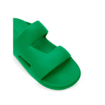 Bottega Veneta Green Cotton Slipper BO-10134674-EU42/US9