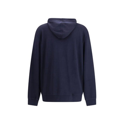 Brunello Cucinelli Blue Cashmere Sweatshirt
