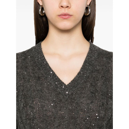 Brunello Cucinelli Cable-knit sweater Topwear