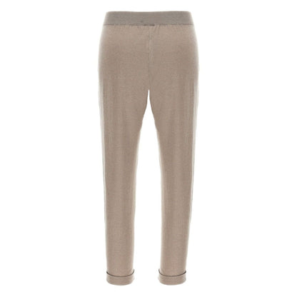 Brunello Cucinelli Lurex-detail trousers Trousers