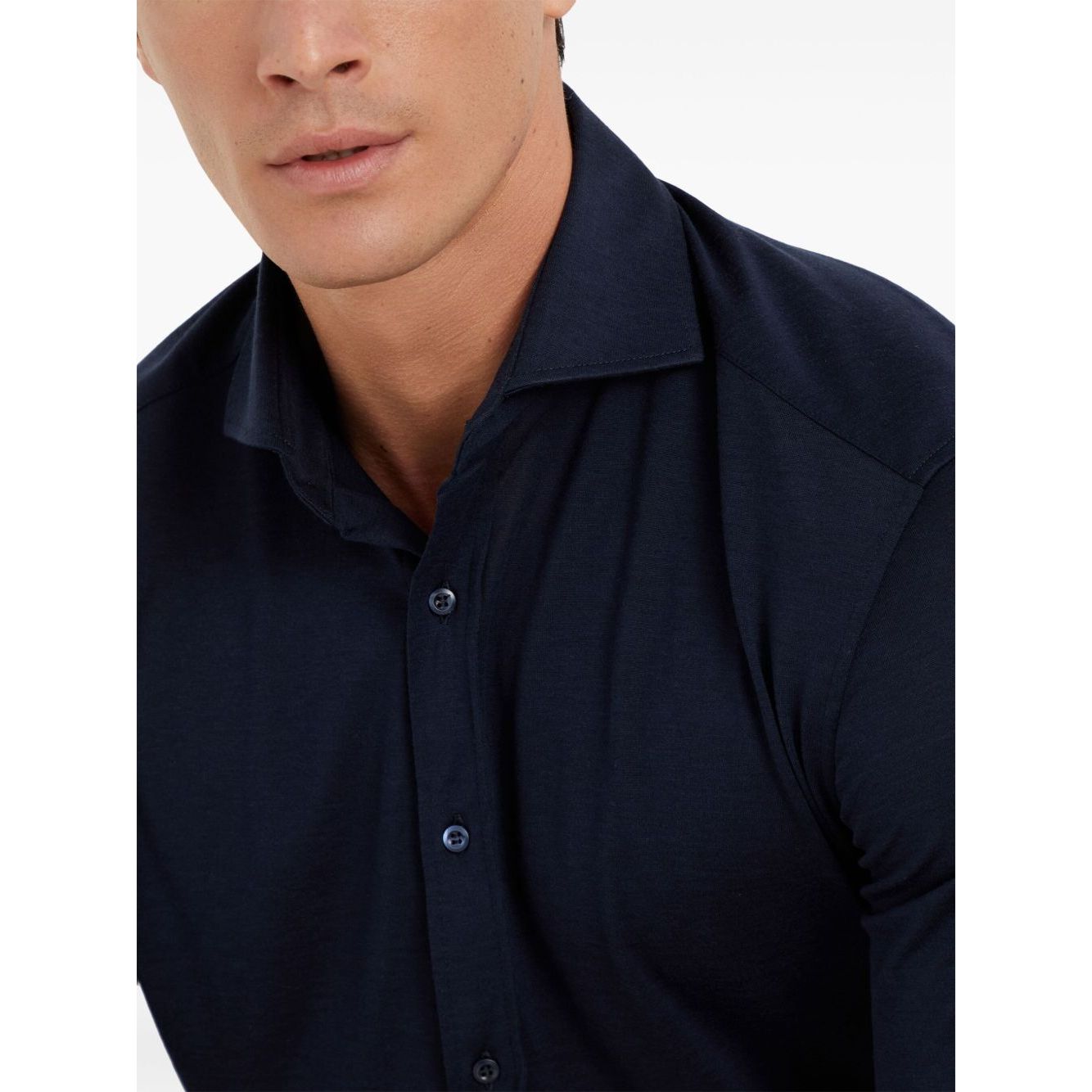 Brunello Cucinelli Shirts Blue