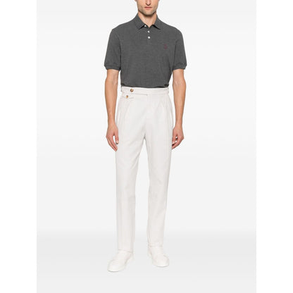 Brunello Cucinelli Short-sleeve polo shirt Topwear