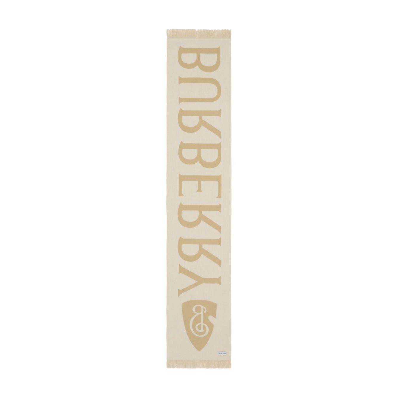 Burberry Logo wool scarf