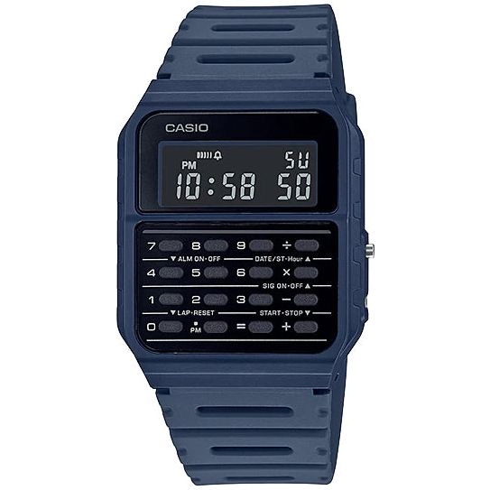 CASIO VINTAGE Mod. CALCULATOR EDGY COLLECTION - BLUE CA-53-WF-2B