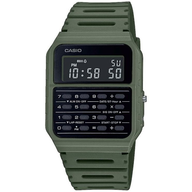 CASIO VINTAGE Mod. CALCULATOR EDGY COLLECTION - GREEN CA-53-WF-3B