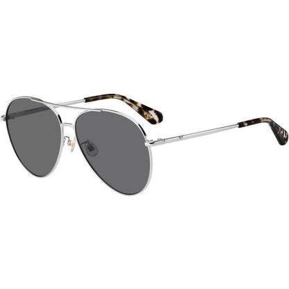 KATE SPADE MOD. CAROLANE_F_S sunglasses for ladies in stainless steel with sleek design and tortoiseshell arms.