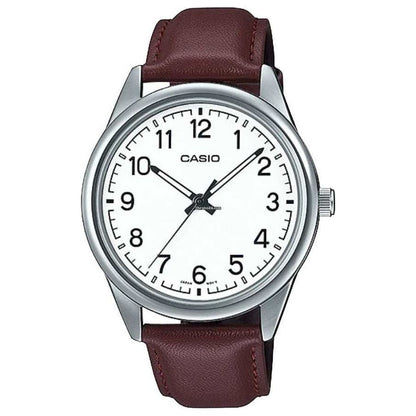 CASIO COLLECTION Mod. CASUAL. LEATHER - WHITE