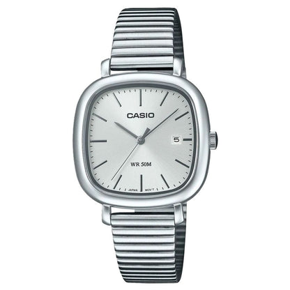 CASIO COLLECTION Mod. DATE SQUARE - SILVER-0