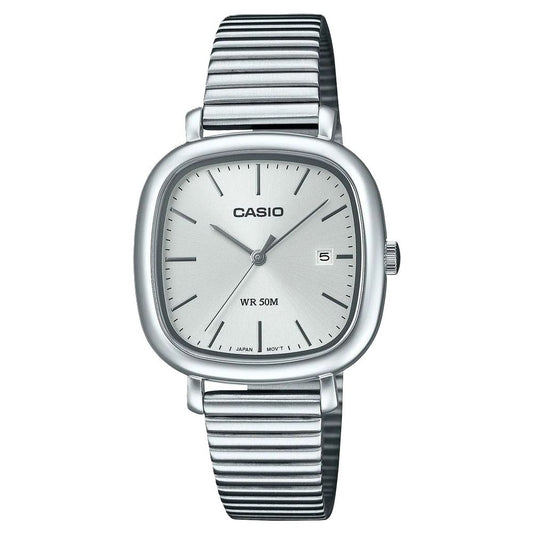 CASIO COLLECTION Mod. DATE SQUARE - SILVER-0