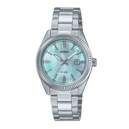 CASIO COLLECTION Mod. LADY DATE - AQUA GREEN WATCHES