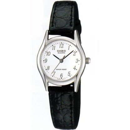 CASIO COLLECTION Mod. ONLY TIME. LEATHER - WHITE WATCHES