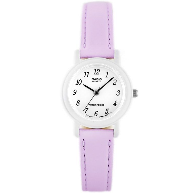 CASIO COLLECTION Mod. POP LADY. LEATHER - PASTEL VIOLET