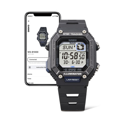 CASIO COLLECTION Mod. STEP TRACKER LAP 200 - BLACK WATCHES