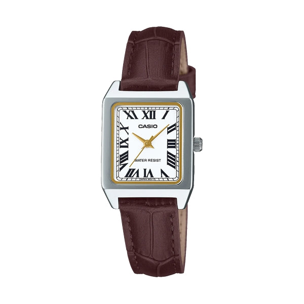 CASIO COLLECTION Mod. TANK. LEATHER - WHITE